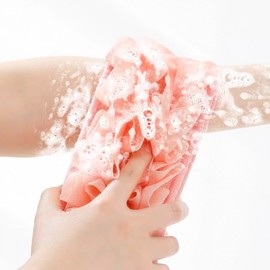 Back-milk towel, shower towel, soft shower towel, wet towel pink 5ea