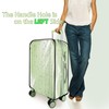 Pack of 3 Transparent Luggage Covers PVC Suitcase Protective Cover,