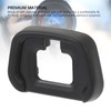 Camera Eyecup ABS Rubber Light Blocking Anti Scratch Camera Viewfinder