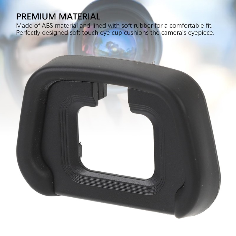 Camera Eyecup ABS Rubber Light Blocking Anti Scratch Camera Viewfinder