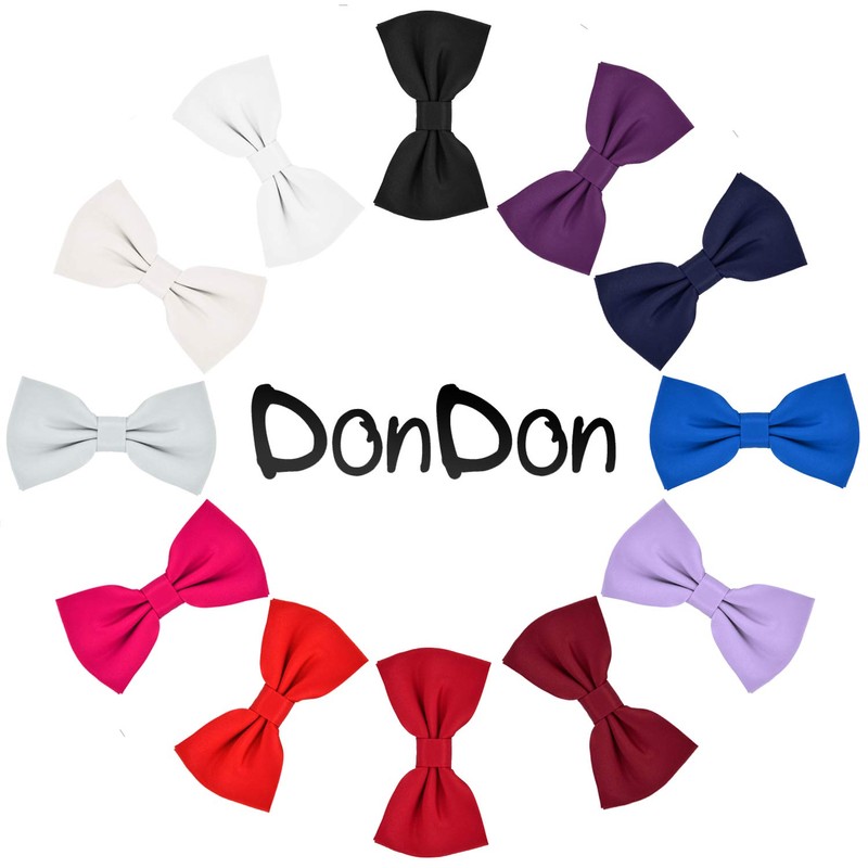 DonDon Bow Tie, Adjustable, Pre-Tied - 12 x 6 cm