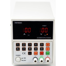 Tekpower TP3005DC, DC Power Supply 30V 5A,Computer Controlled With Direct Input Set Up,Surge Protection,Higher Precision & Lower Ripple 110V or 220V Input, AC Power Cord Included, Like TP3005D,HY3005D