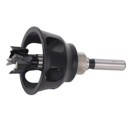 Straight Hole Drilling Positioner | Drilling Bit Hole Puncher Jig for Woodworking | 19mm Dog Chamfer Reamer Tool | Aluminium Alloy Vertical Drill Guides Locator