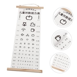 FELTECHELECTR Visual Eye Testing Chart for Eye Exam Chart with Print for Checks and Eye Health
