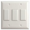 TOUCH-PLATE GENS2-0300A-WHT Genesis Series Low Voltage Momentary Wall Switch White with Screws
