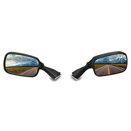 AfterMokit Replacement Side Mirrors for Suzuki Hayabusa 1999-2019 GSX1300R 2001-2002 GSX-R1000 2000-2003 GSX-R750 2001-2003 GSX-R600 Black Rear View Mirror Assembly