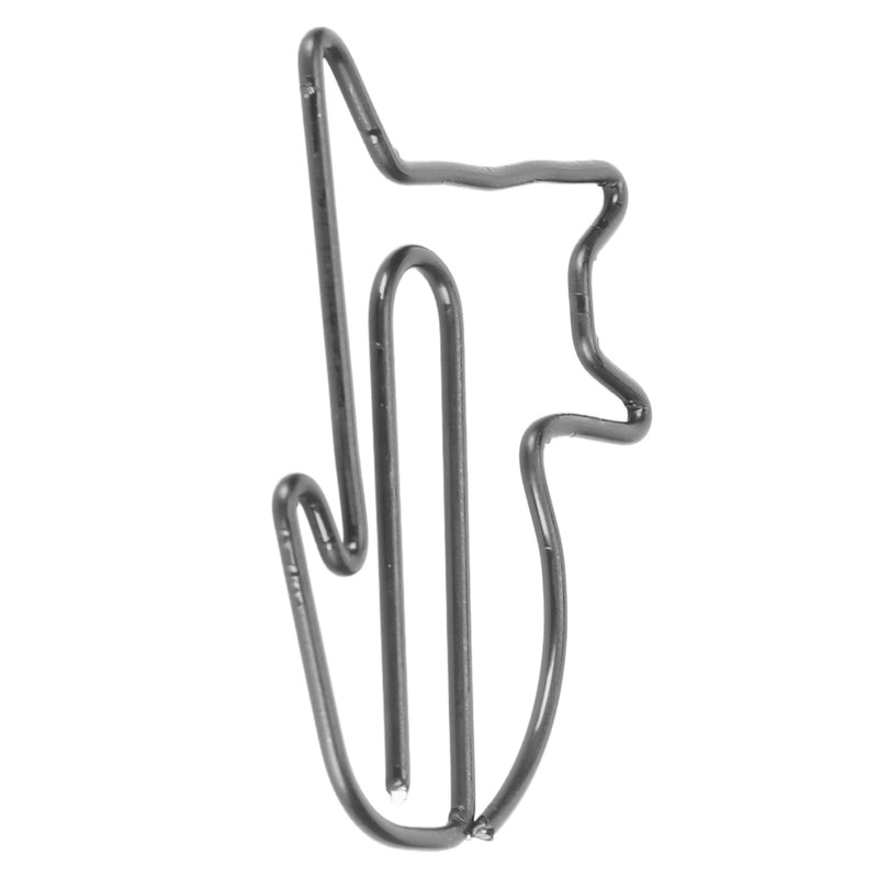100 Pcs Cute Paper Clips Animal Shaped Fun Bookmark Document