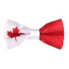 cravateSlim Canadian Flag Bow Tie - Canada Flag Maple Leaf