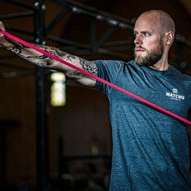 Resistance Band | Pull-Up Resistance Band | Power Band | Fitness Elastic Band | Orange | Exta Light (13 mm) | Resistance Between 2 kg and 22 kg | Easy to Carry | 1 Metre | Matchu Sports