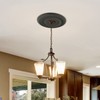 Canomo One Piece Classic Ceiling Medallion Polyurethane Ceiling Fan Medallion