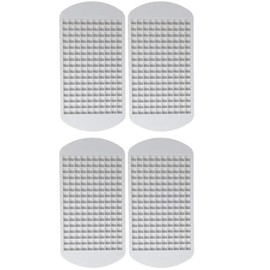 Mini Ice Cube Tray Set (4 Pack), Easy Ice Release Silicone Ice Trays with 160 mini cubes each, 640 ice cubes - Clean Easy, Flexible, Multi-Use, Square Mini Ice Cube Trays