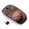 KOOLmouse [ Optical 2.4G Wireless Mouse [ Vintage Basketball Texture