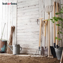 KOTARBAU® Manure Hoe Fork Pitchfork Garden Fork Garden Fork Manure Fork Spade Fork for Garden Wire Fork for Garden and Agriculture 4 Prongs