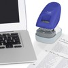 Plus Paper Clinch Desktop Staple Free Staple Blue