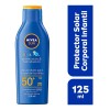 Protector Solar Corporal NIVEA SUN Kids FPS50+ 125ml, Bloqueador Solar