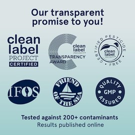 Puori Puori Omega 3 Fish Oil - Ultra Pure 2000mg - 240 Softgels - Heart and Eye Supplement - Burpless, IFOS Certified, Non-GMO Capsules - O3-2000mg EPA 1250mg DHA 500mg