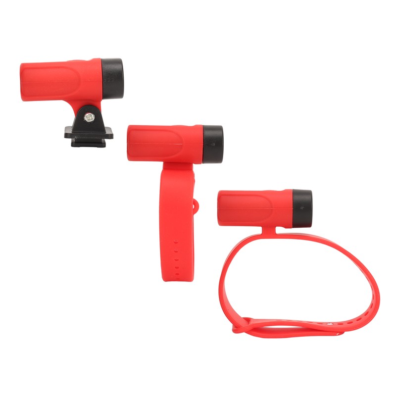 3Pcs USB Rechargeable Wrist Band Torch Wrist Ankle Light Flashlight