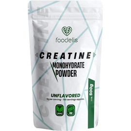  100% Creatine Monohydrate Powder 500g – Tasteless & Optimally Soluble