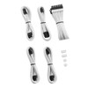 CableMod 8+8 Series Pro ModFlex Sleeved Cable Extension Kit (White)