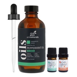 Aceite Esencial Menta Piperita 118ml 100% Nat Certificado +2