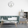 Foxtop Wireless Digital Wall Clock 30 cm Kitchen Clock Radio