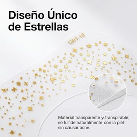 12 Piezas Tatuajes Temporales de Pecas con Glitter, Pegatinas de Pecas Falsas Resistentes al Agua para Mujeres y Niñas, Maquillaje de Pecas Doradas pa