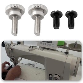 ECSiNG 20-Piece Screw Set for Industrial Sewing Machines for Presser Foot Needle Clamp and Mounting Screws Compatible with Single Needle Industrial Sewing Machines