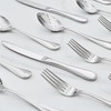 KINGSTONE 48 Piece Teardrop Silverware Set with Steak Knives, 18/10