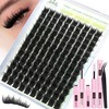 Lash Clusters Kit Fluffy Eyelash Clusters Kit 12mm-18mm Thick Volume