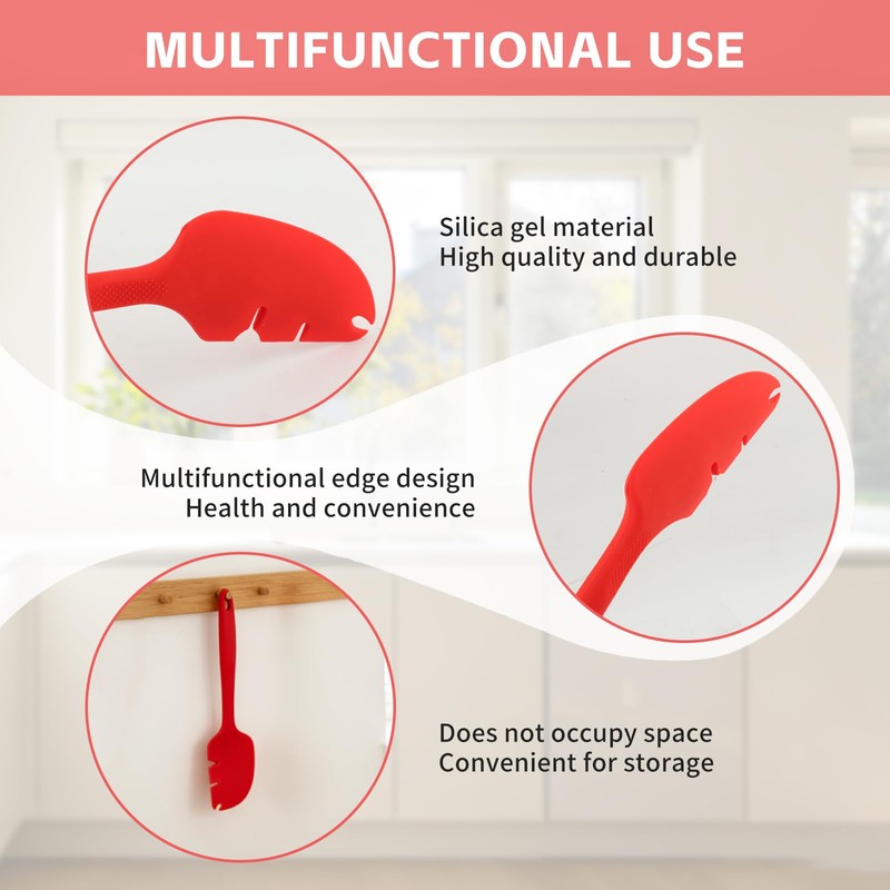2 Pcs Silicone Spatulas for KitchenAid Stand Mixers