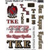 Tau Kappa Epsilon Multi-Cal Sticker