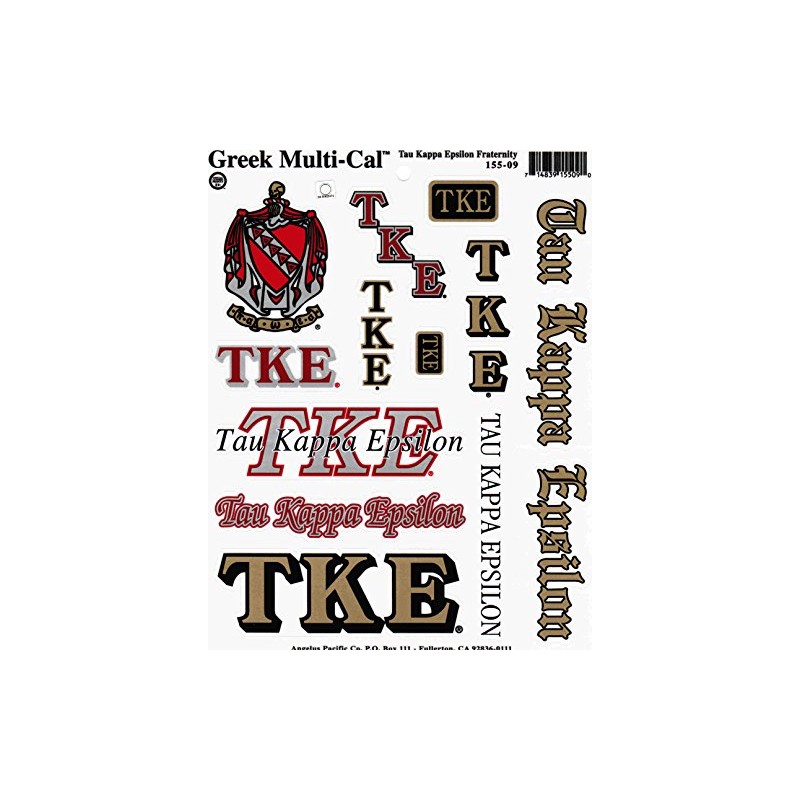 Tau Kappa Epsilon Multi-Cal Sticker
