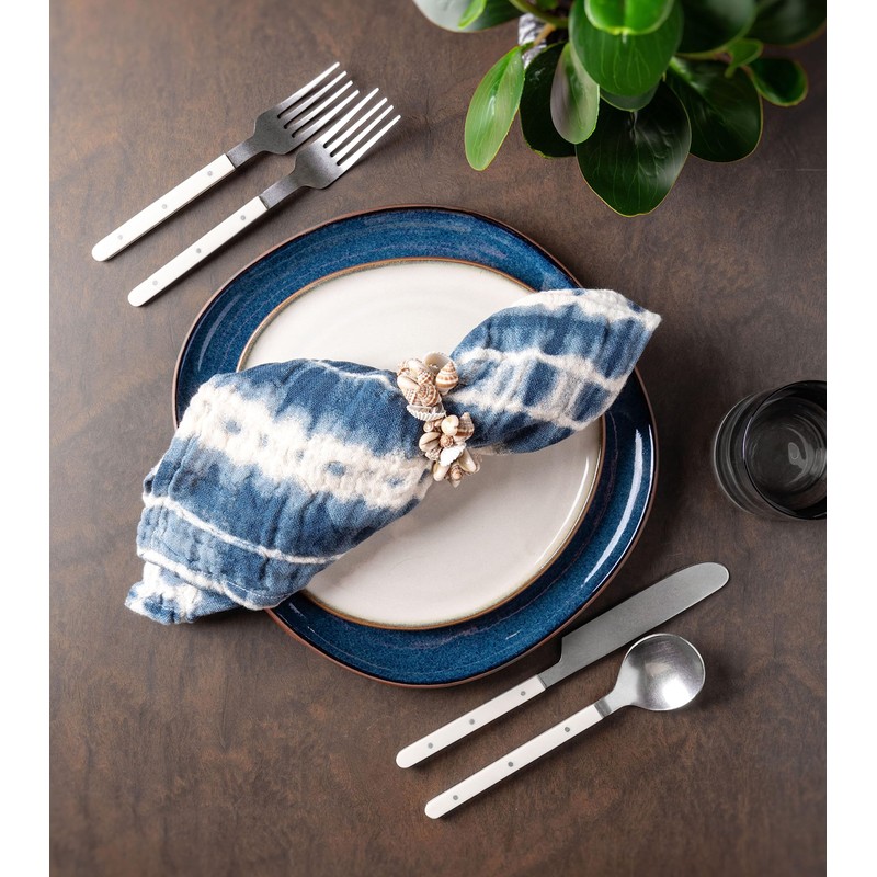 TIE DYE Dinner Napkins S/4 HIGH Tide