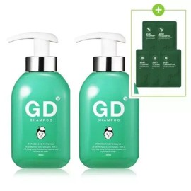 GD TS 지디샴푸 400g X 2개 GD샴푸 + 6g 샴푸 5개 청소년샴푸 두피케어 청소년 비듬샴푸 TS GD Shampoo 400g x 2 + 6g Shampoo 5 Pieces Teenage Shampoo Scalp Care Teenager Dandruff Shampoo