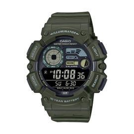 Casio Collection WS-1500H Watch, Genuine Domestic Product, Khaki