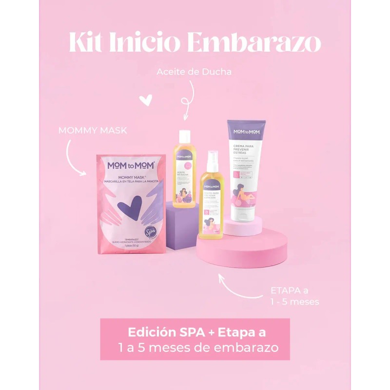 Kit Cremas Inicio Embarazo Mom Etapa