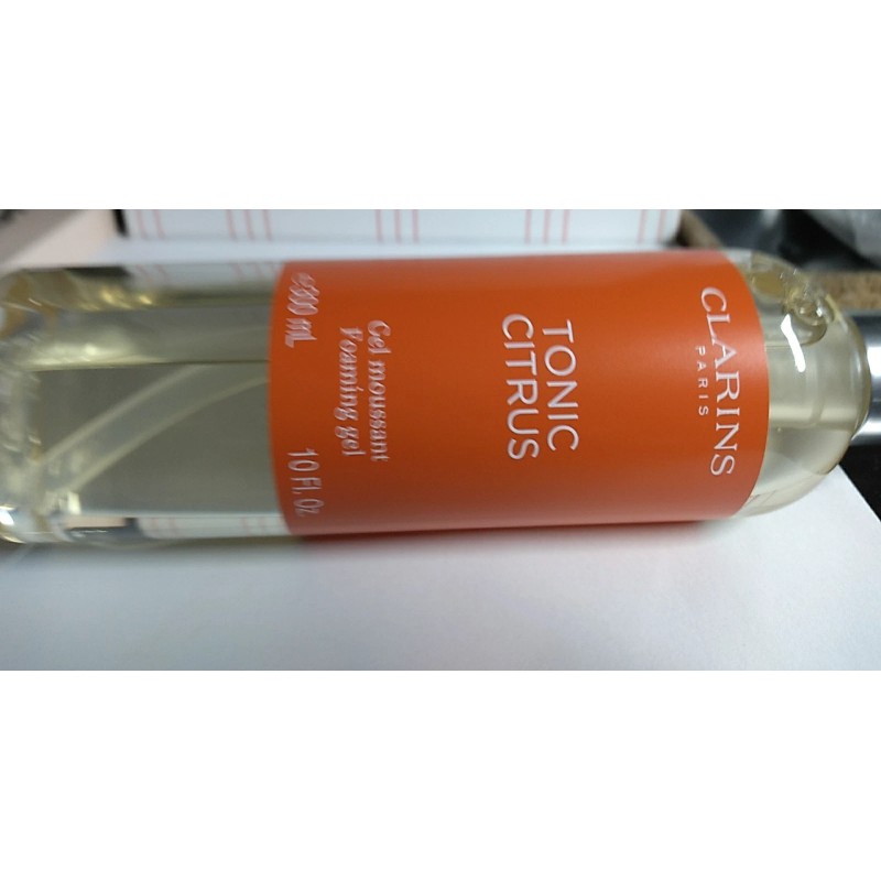 Gel espumoso Clarins TONIC CITRUS, 10 FL OZ / 300