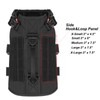 ICEFANG GN3 Tactical Dog Harness with 6X Buckle,Dog Molle Vest