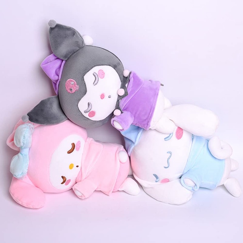 WESOPAN My Melody Kuromi Stuffed Animals Plush Plush Dolls cute