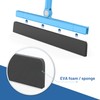 KOLLIEE Replacement Foam Squeegee Blade Black Squeegee Lips Sponge 2