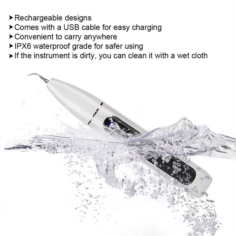 Intelligent Ultrasonic Electric Dental Scaler Dental Calculus Plaque Tartar Remover