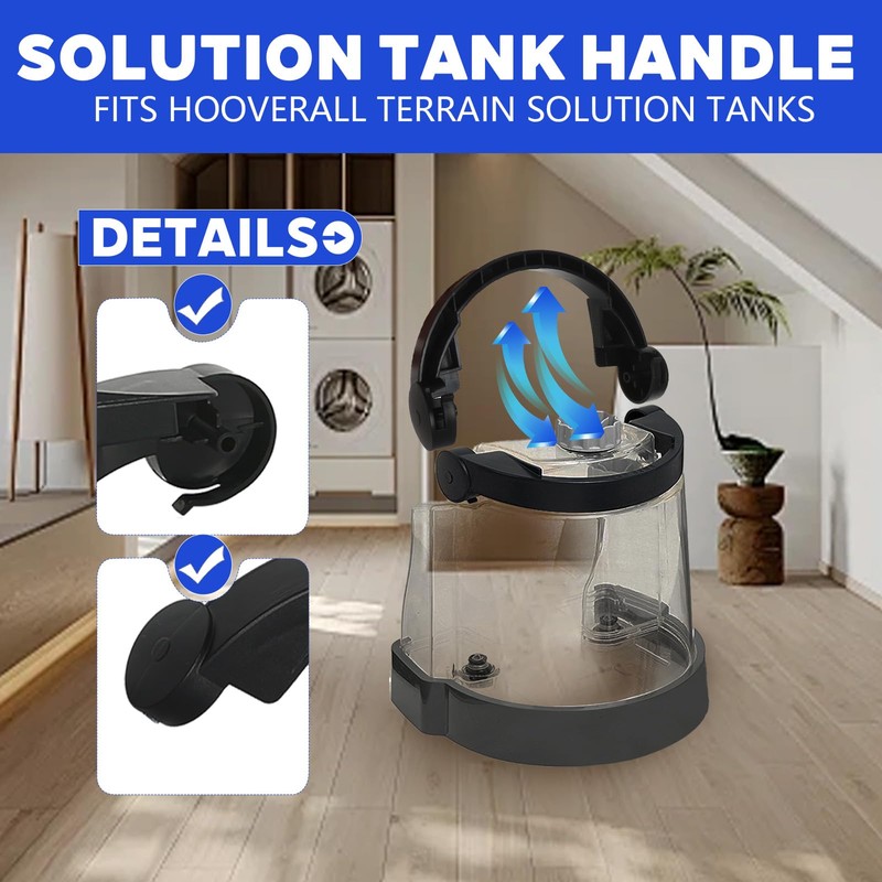 BROQIXIN 39457030 Solution Tank Handle Fits Hoover Dual V Steamvac