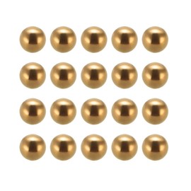 uxcell 3/8 Inch Precision Solid Brass Bearing Balls 20pcs