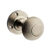 Designer Levers - Beehive Mortice Door Knob - Brushed Satin