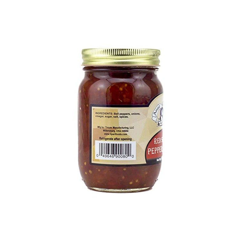 Amish Wedding Red Sweet Pepper Relish 15 Ounces (Pack of