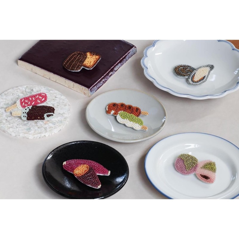 Miyuki Beads Kit "Harapeko Brooch Kit Dango HCA20//2"