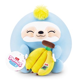 SNACKLES-Plush 14"-Series 2 (Wave 2)-Plush 14" Sloth&Dole (Banana)