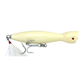Super Strike Lures Little Neck Popper Bone Float 5.25" 1.5oz