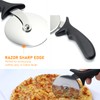 Bigsunny Pizza Cutter Wheel, Dia. 4 Inches Stainless Steel Razor