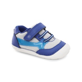 Stride Rite Baby Boys SM Kylin Casual Shoe, Blue, 3 Wide Infant